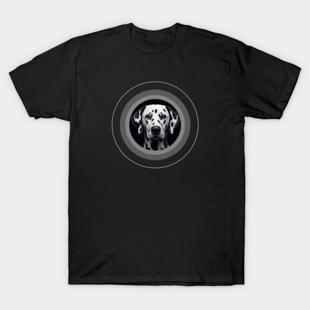 Illusion circle.40. T-Shirt by Beta Volantis